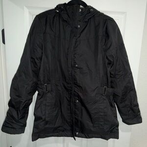 ZeroXposur Women's Black Raincoat